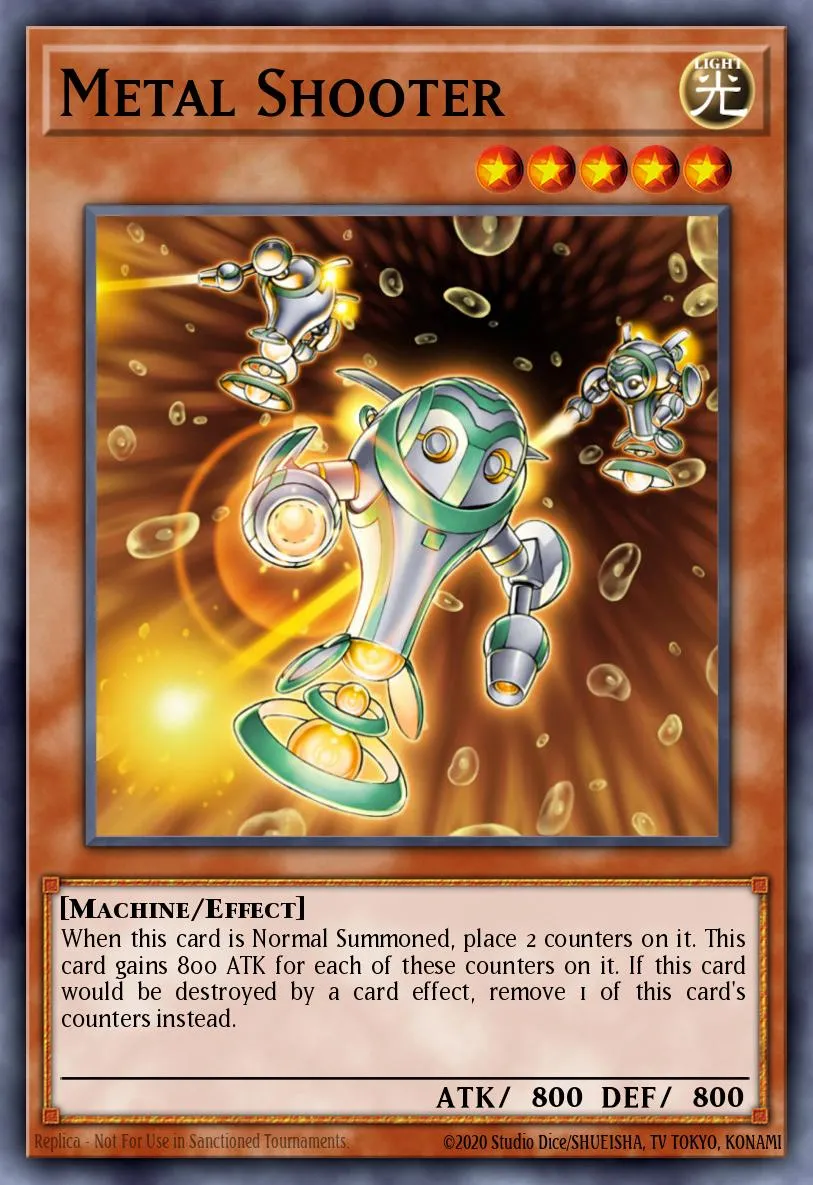 Metal Shooter · Yu-Gi-Oh! GX Card Almanac promotional cards 7200041/3