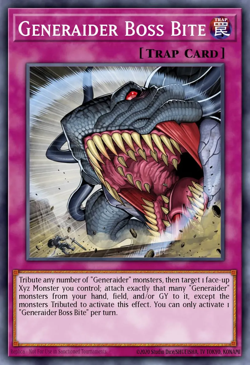 Generaider Boss Bite · Mystic Fighters 720147/60