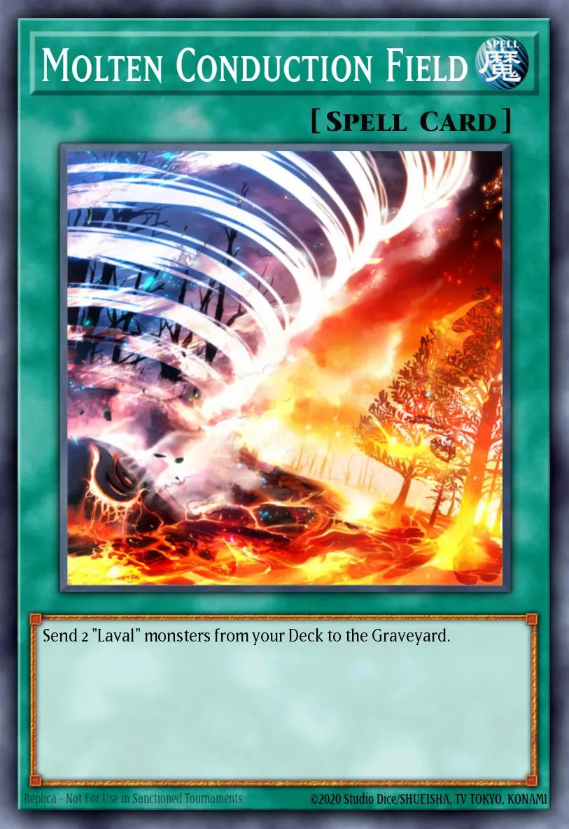 Molten Conduction Field · Duel Terminal 7b 72142276/49