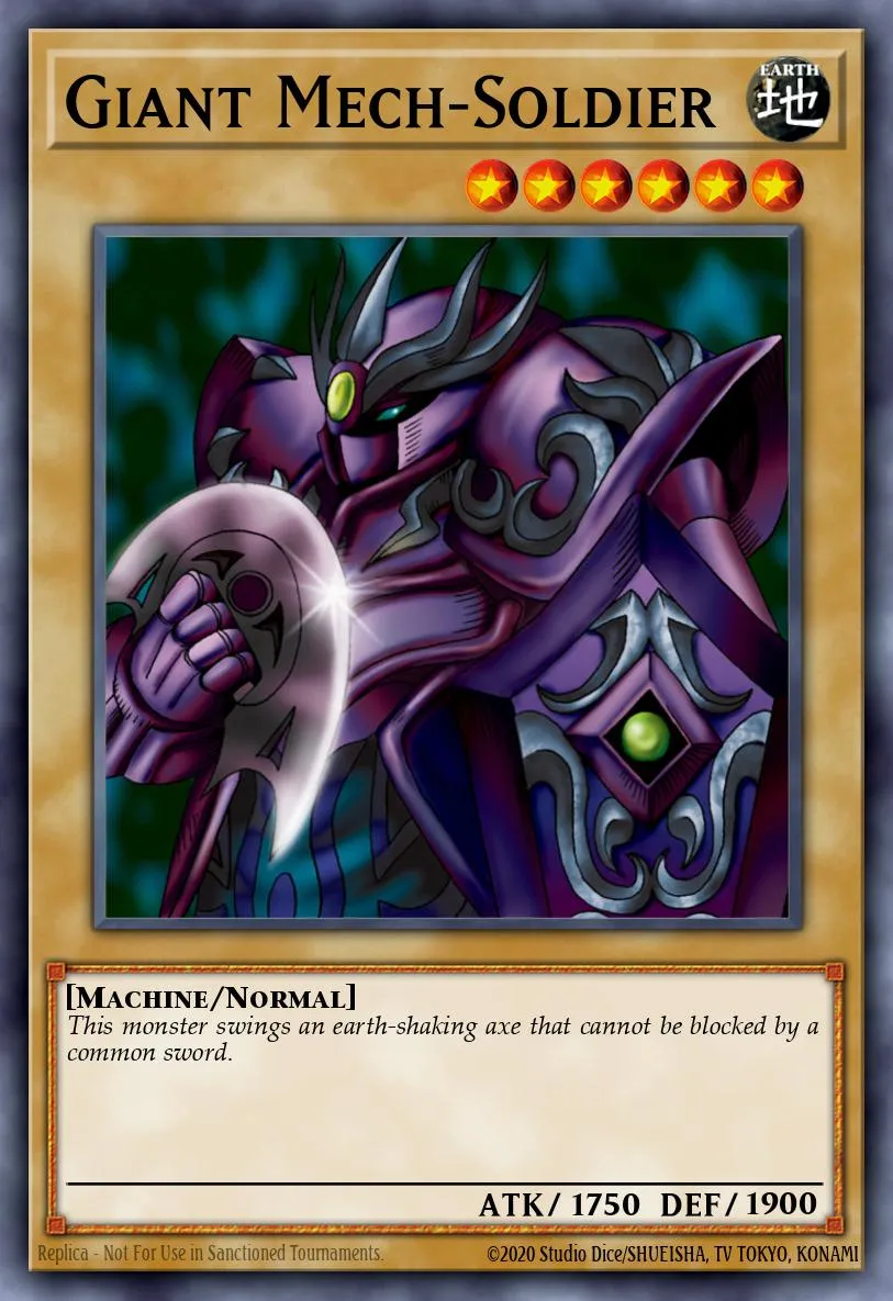 Giant Mech-Soldier · Speed Duel: Trials of the Kingdom Sneak Peek participation cards 72299832/10