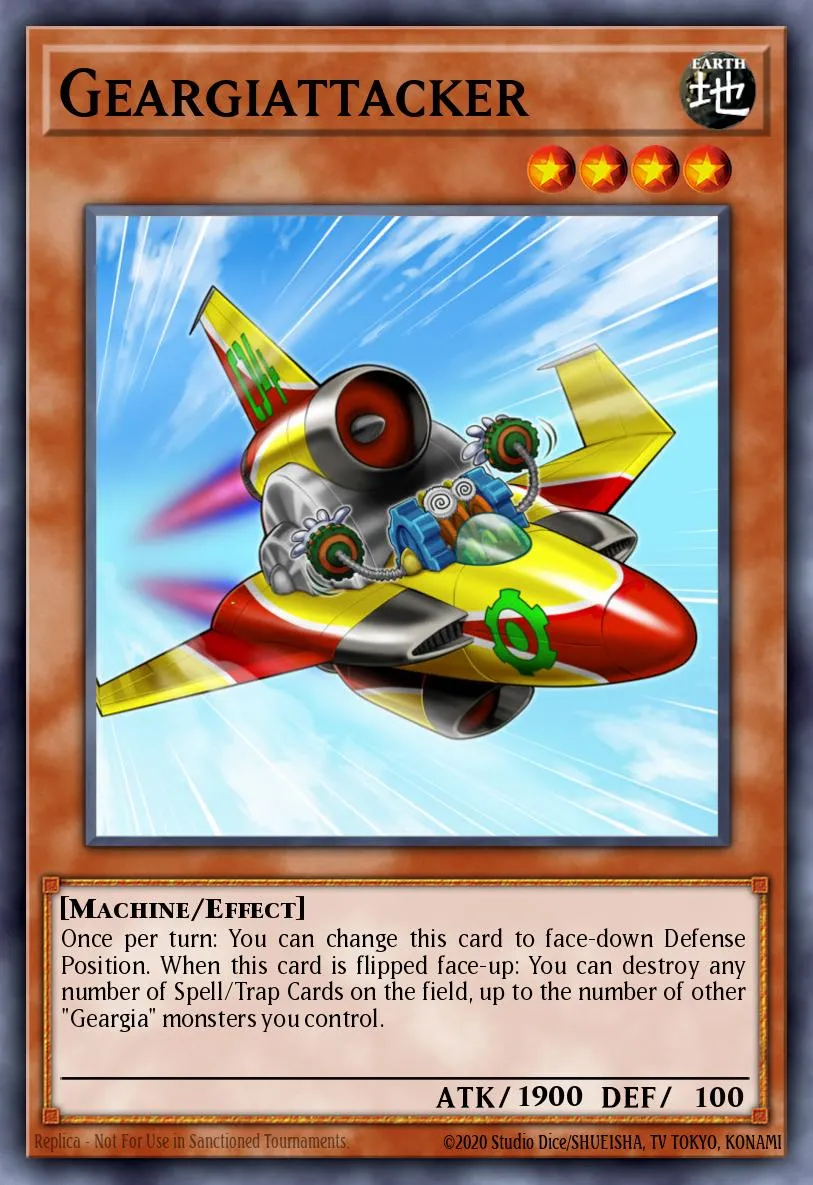 Geargiattacker · Geargia Rampage Structure Deck 72370114/35