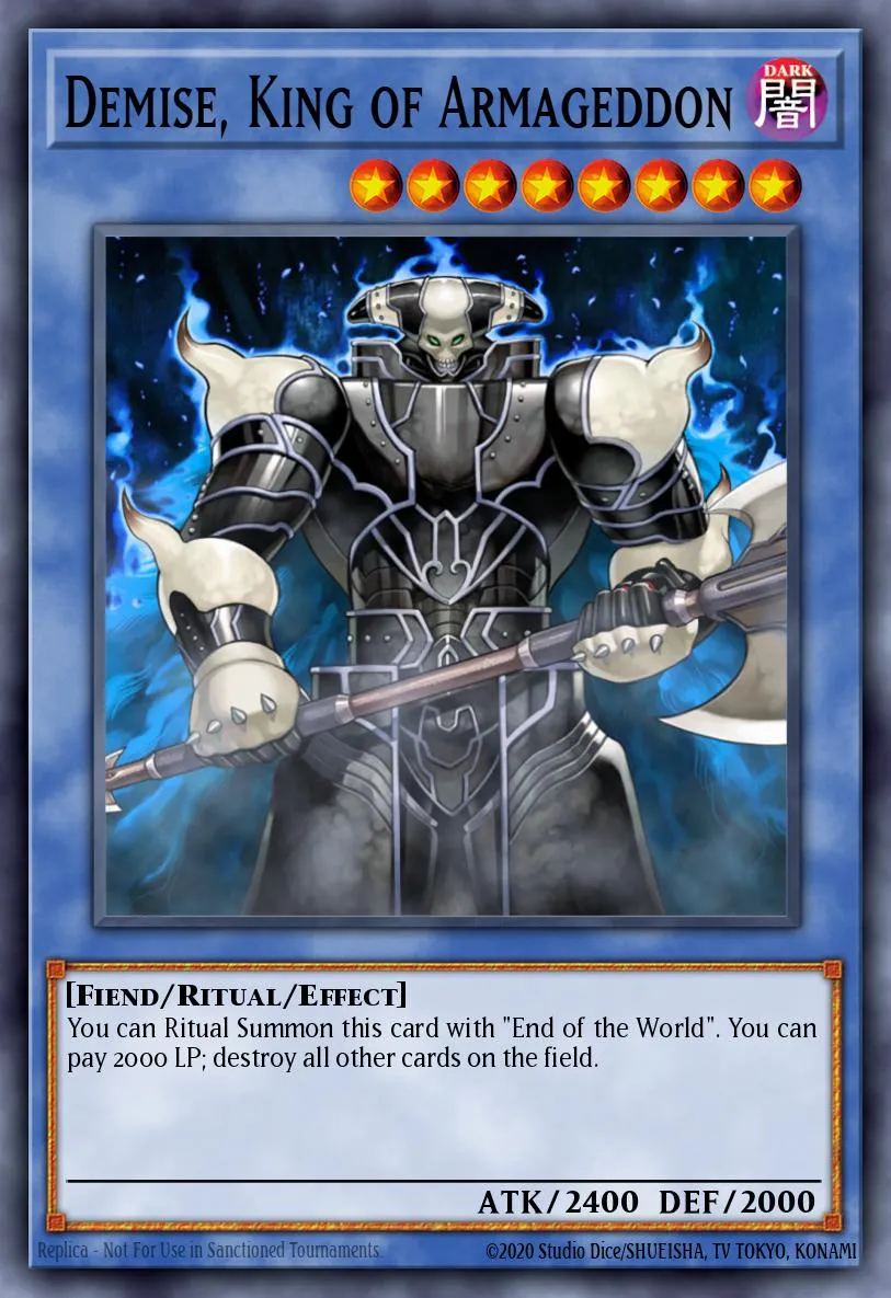 Demise, King of Armageddon · Shadow of Infinity: Special Edition 72426662/4