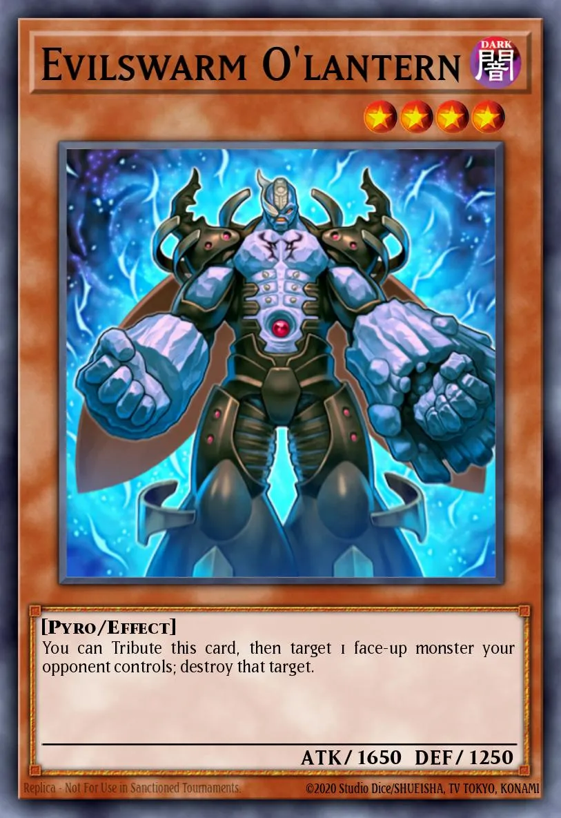 Evilswarm O'lantern · Duel Terminal 7b 72429240/49