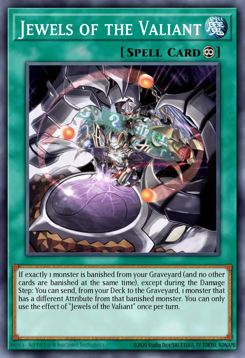 Jewels of the Valiant · Lord of the Tachyon Galaxy Sneak Peek Participation Card 72710085/1