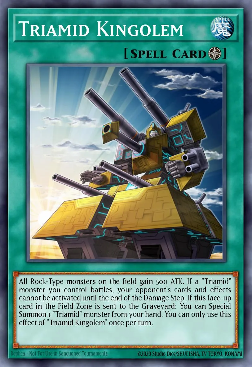 Triamid Kingolem · The Dark Illusion: Special Edition 72772445/4