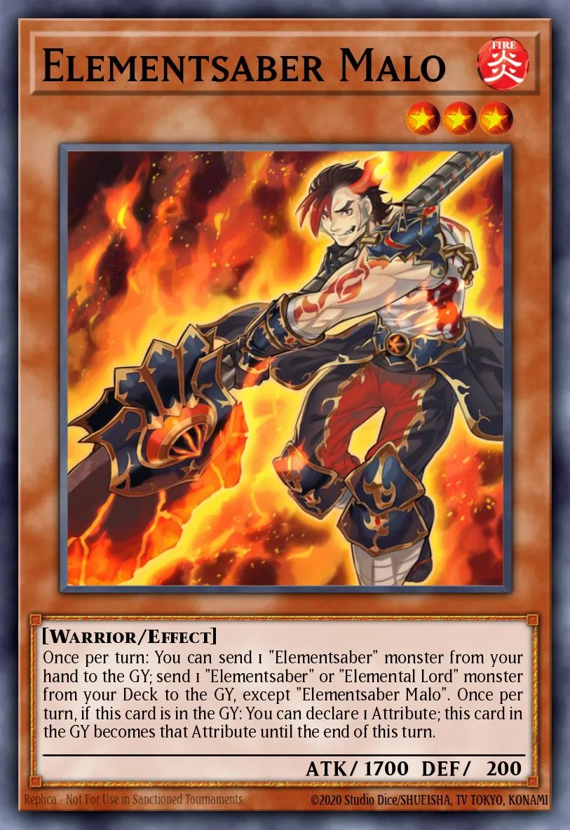 Elementsaber Malo · Flames of Destruction Special Edition 72819261/4