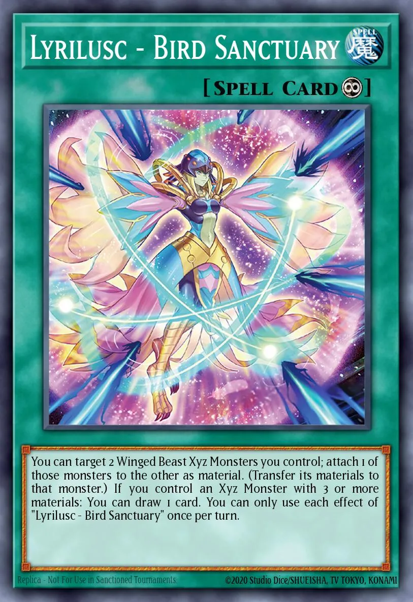 Lyrilusc - Bird Sanctuary · Legendary Duelists: Synchro Storm 72859417/56