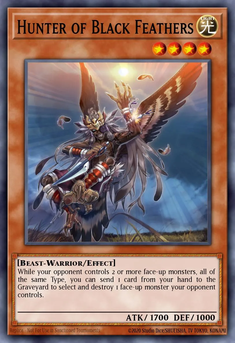 Hunter of Black Feathers · The Shining Darkness Sneak Peek Participation Card 73018302/1