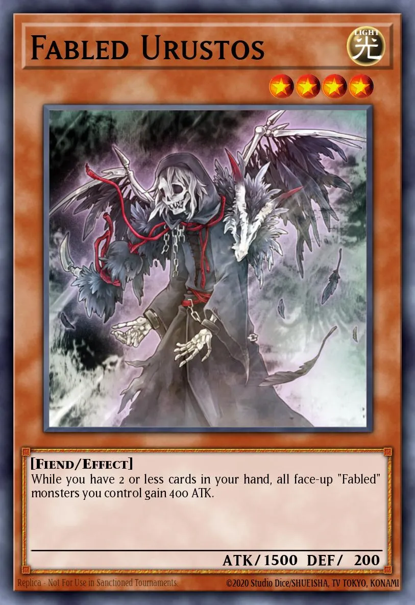 Fabled Urustos · Duel Terminal 3 73040500/100
