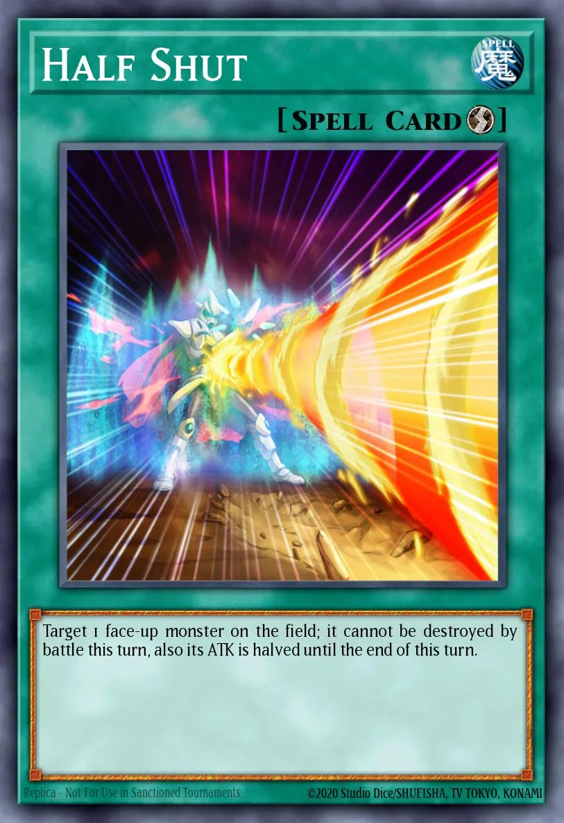 Half Shut · Starter Deck: Duelist Toolbox 73048641/42