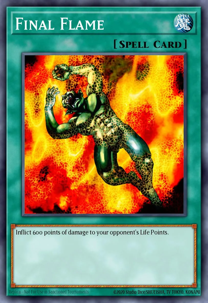 Final Flame · Legend of Blue Eyes White Dragon (25th Anniversary Edition) 73134082/14