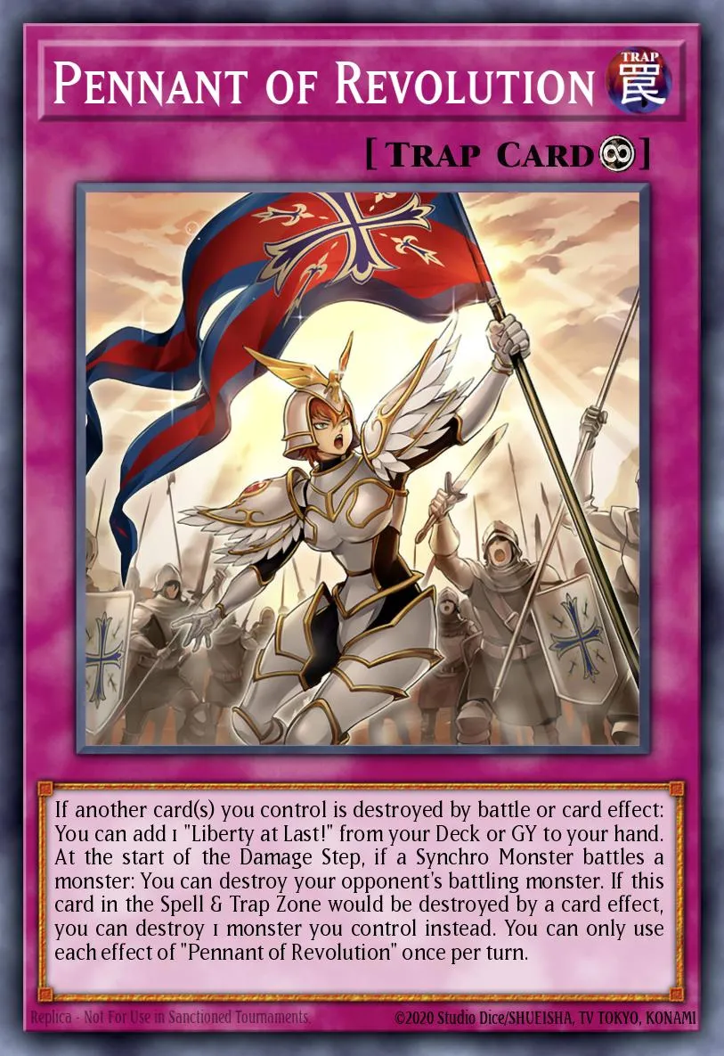 Pennant of Revolution · Legendary Duelists: Synchro Storm 73193552/56