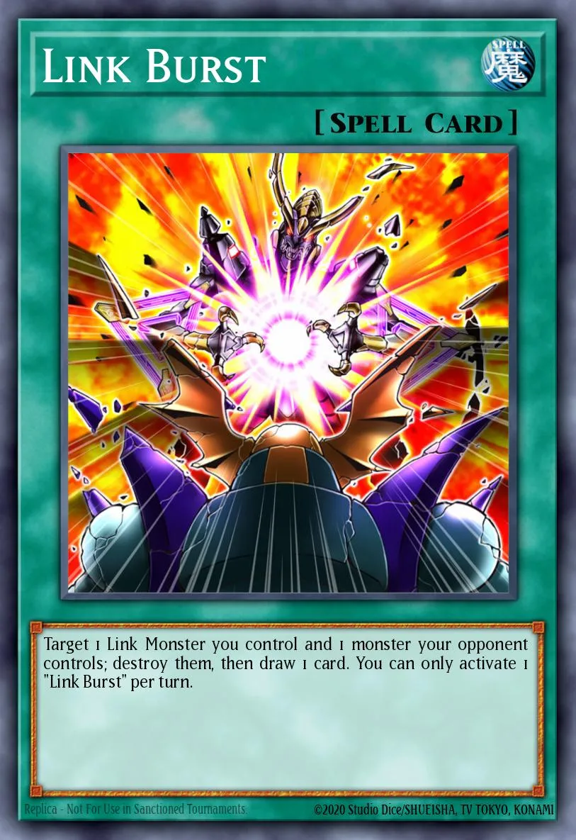 Link Burst · Eternity Code Premiere! promotional card 73287067/1