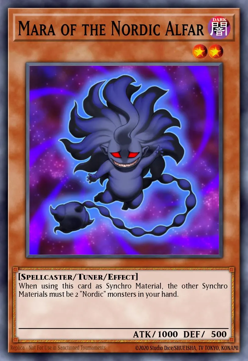 Mara of the Nordic Alfar · Extreme Victory Sneak Peek Participation Card 73417207/1