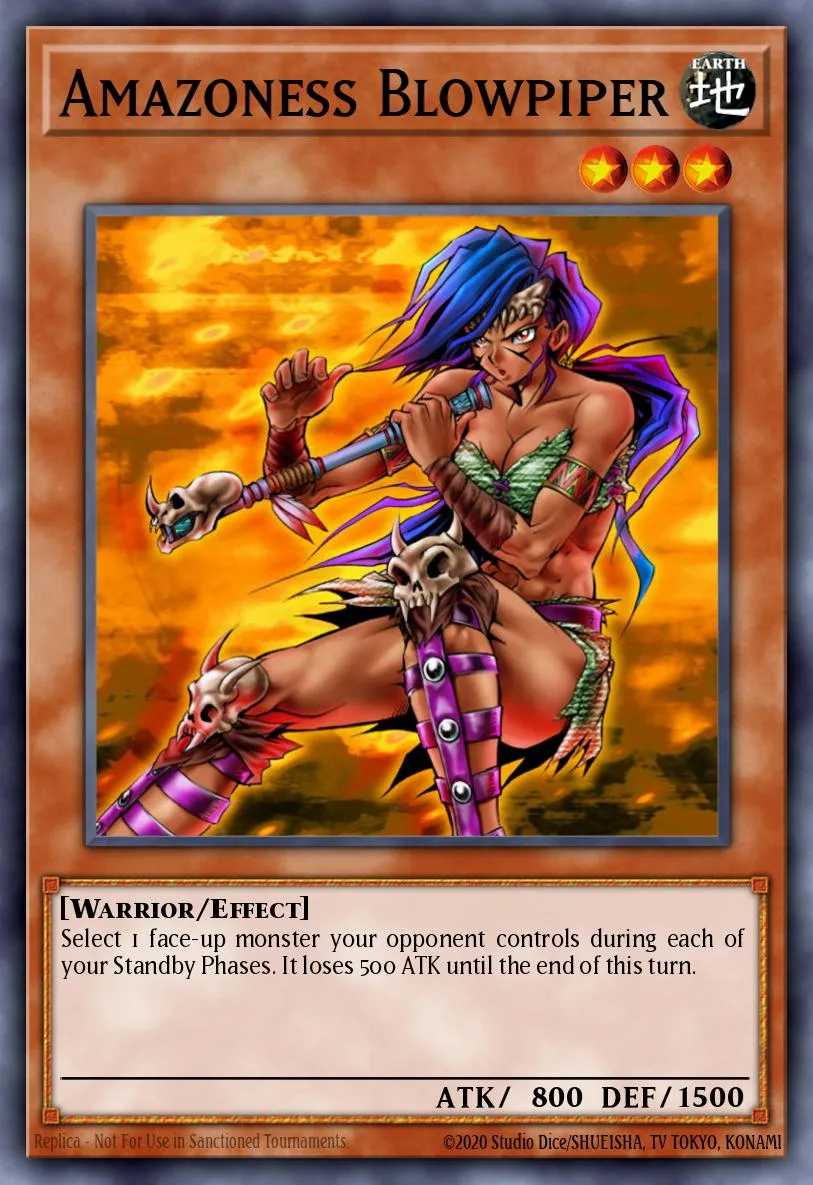 Amazoness Blowpiper · Magician's Force 73574678/108