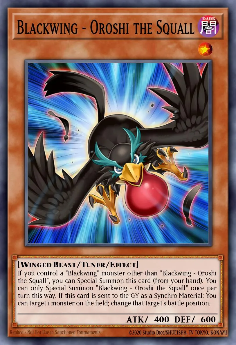 Blackwing - Oroshi the Squall · Dragons of Legend 73652465/51