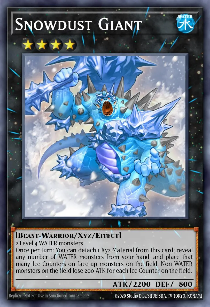 Snowdust Giant · Abyss Rising: Special Edition 73659078/2