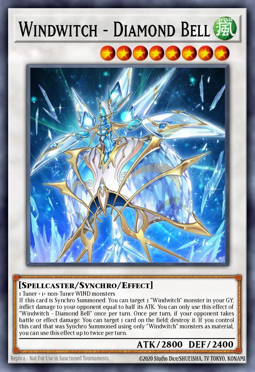 Windwitch - Diamond Bell · Blazing Vortex Premiere! promotional card 73667937/1