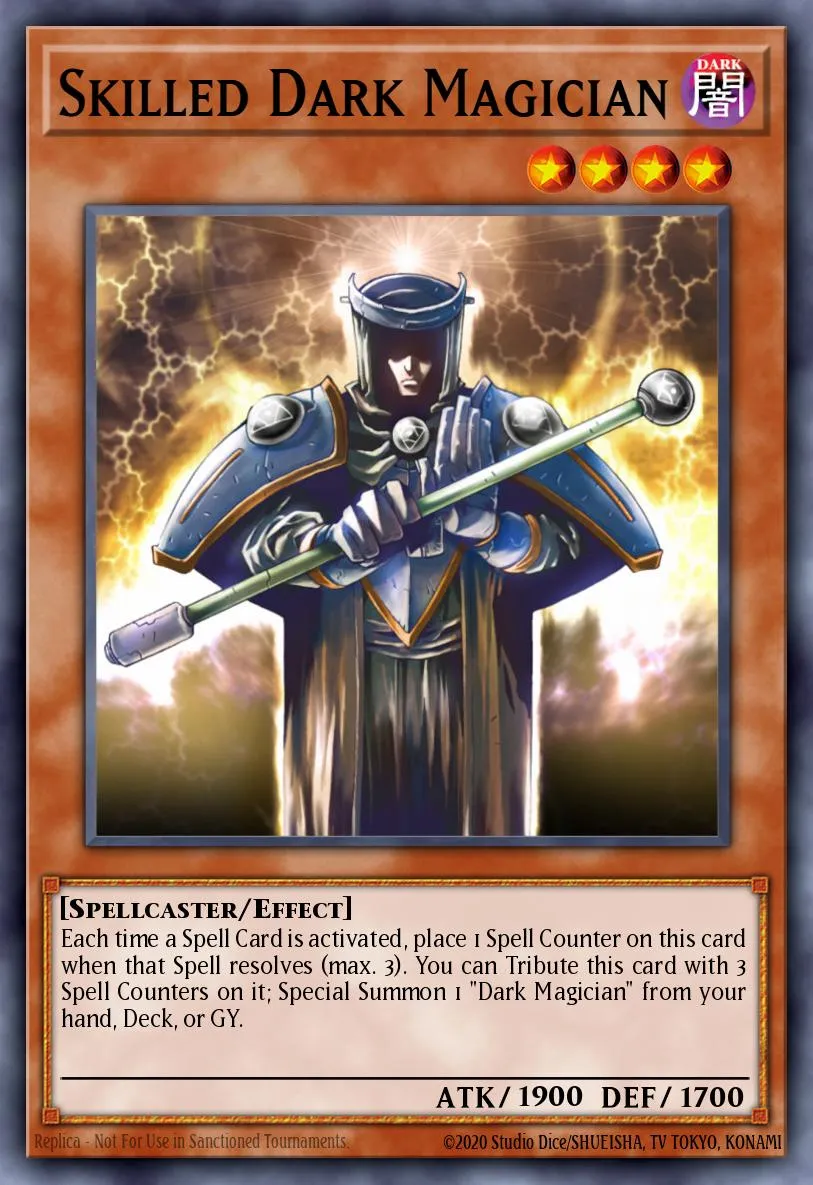 Skilled Dark Magician · Magician's Force 73752131/108