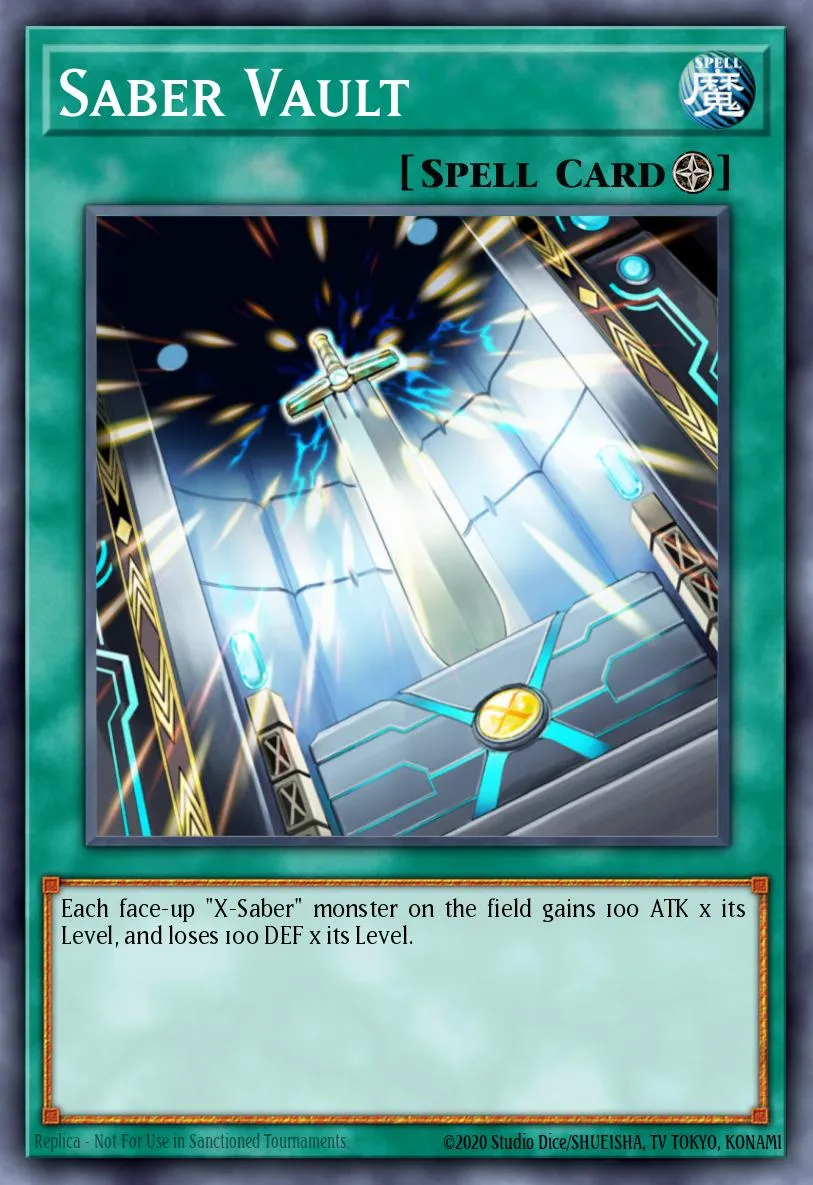 Saber Vault · The Shining Darkness Sneak Peek Participation Card 73787254/1
