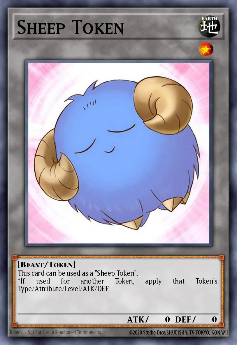 Sheep Token · San Diego Comic-Con promotional cards 73915052/4