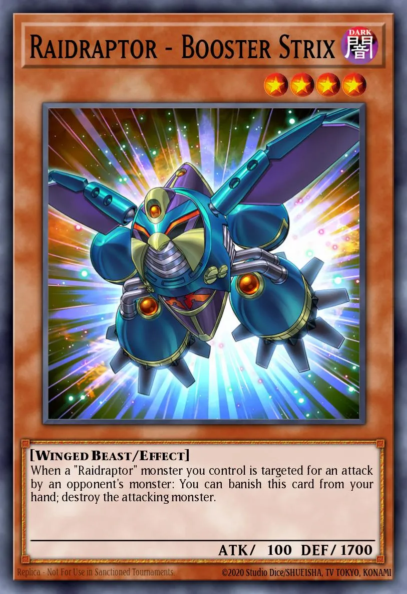 Raidraptor - Booster Strix · Shining Victories: Special Edition 73977033/4
