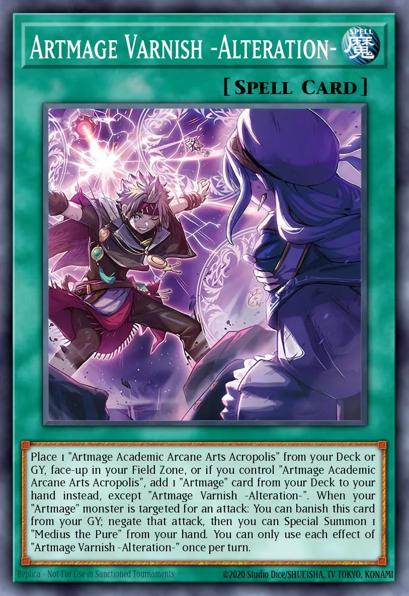 Artmage Varnish -Alteration- · Yu-Gi-Oh (No Set) 74011784
