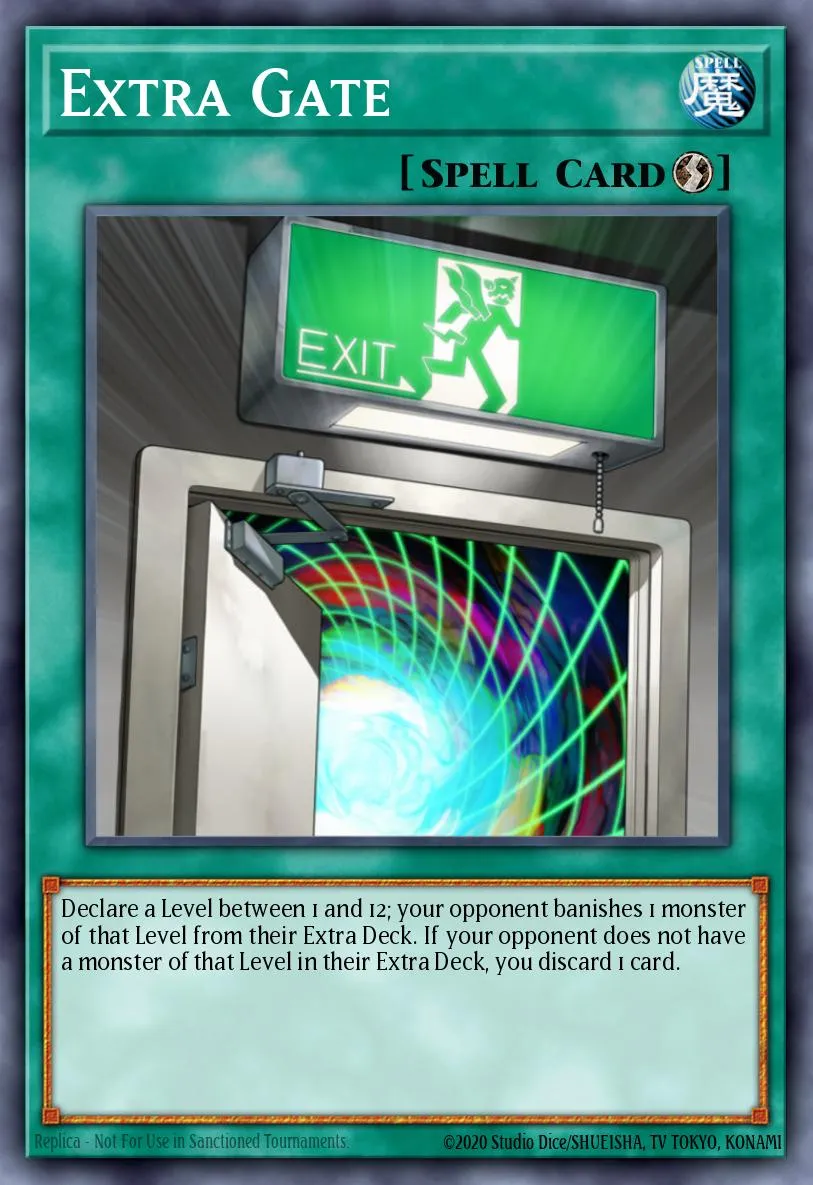 Extra Gate · Photon Shockwave Sneak Peek Participation Card 7405310/1