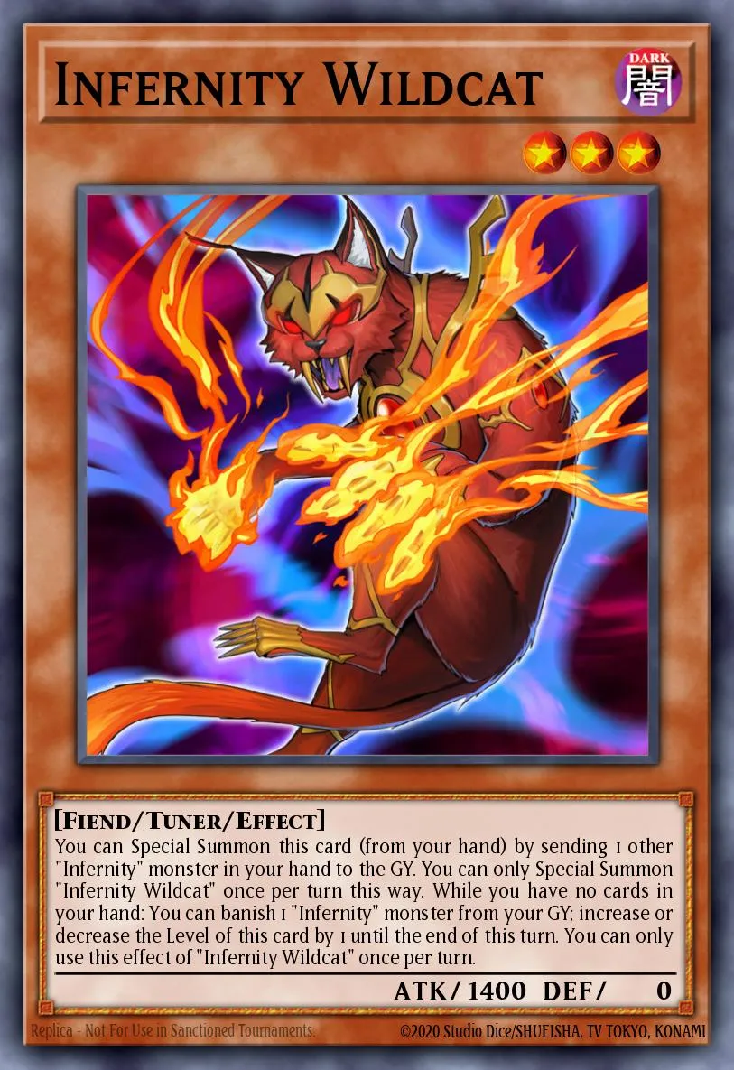 Infernity Wildcat · Phantom Rage Premiere! promotional card 74148483/1