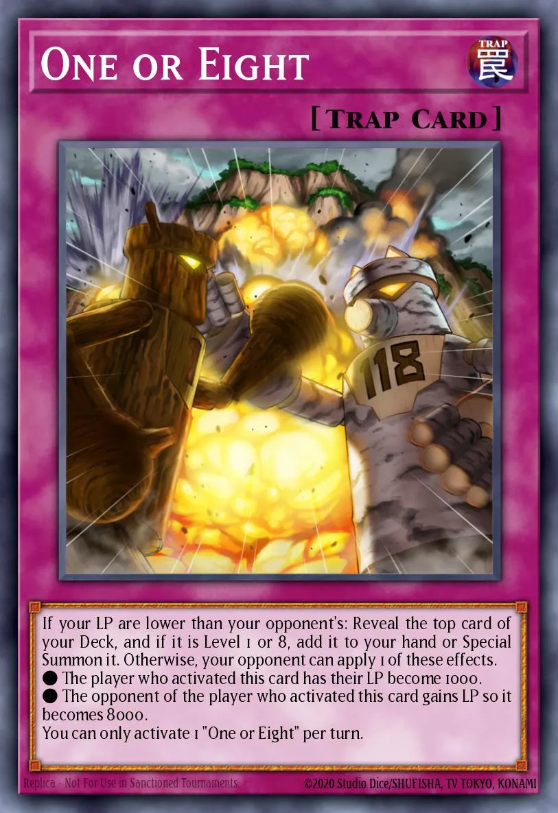 One or Eight · Phantom Rage Premiere! promotional card 74202664/1