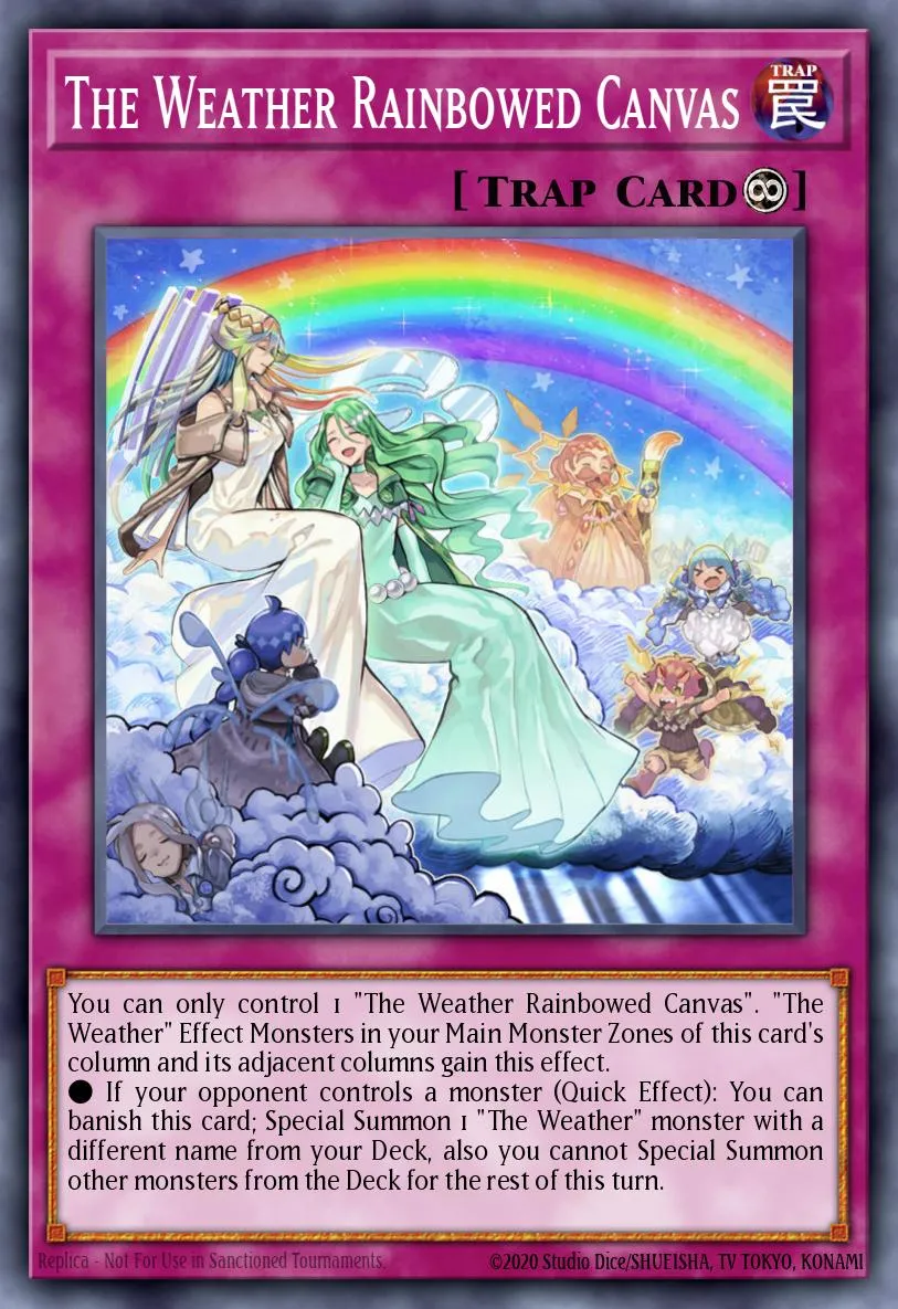 The Weather Rainbowed Canvas · Dark Neostorm Special Edition 74218258/4