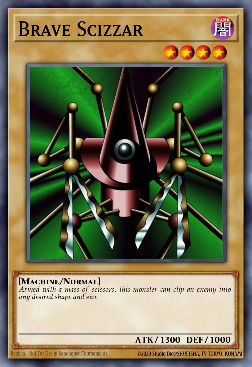 Brave Scizzar · Speed Duel Starter Decks: Twisted Nightmares 74277583/66