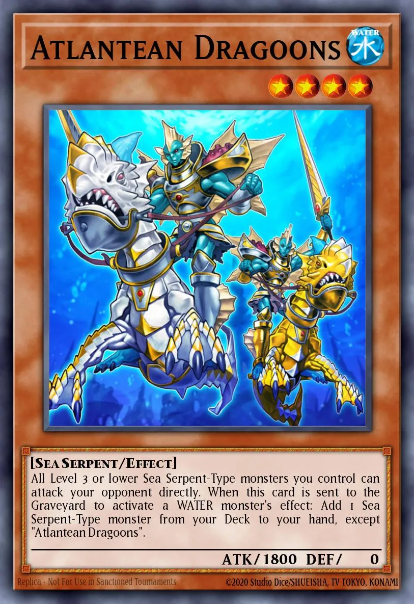 Atlantean Dragoons · Realm of the Sea Emperor Structure Deck 74311226/39