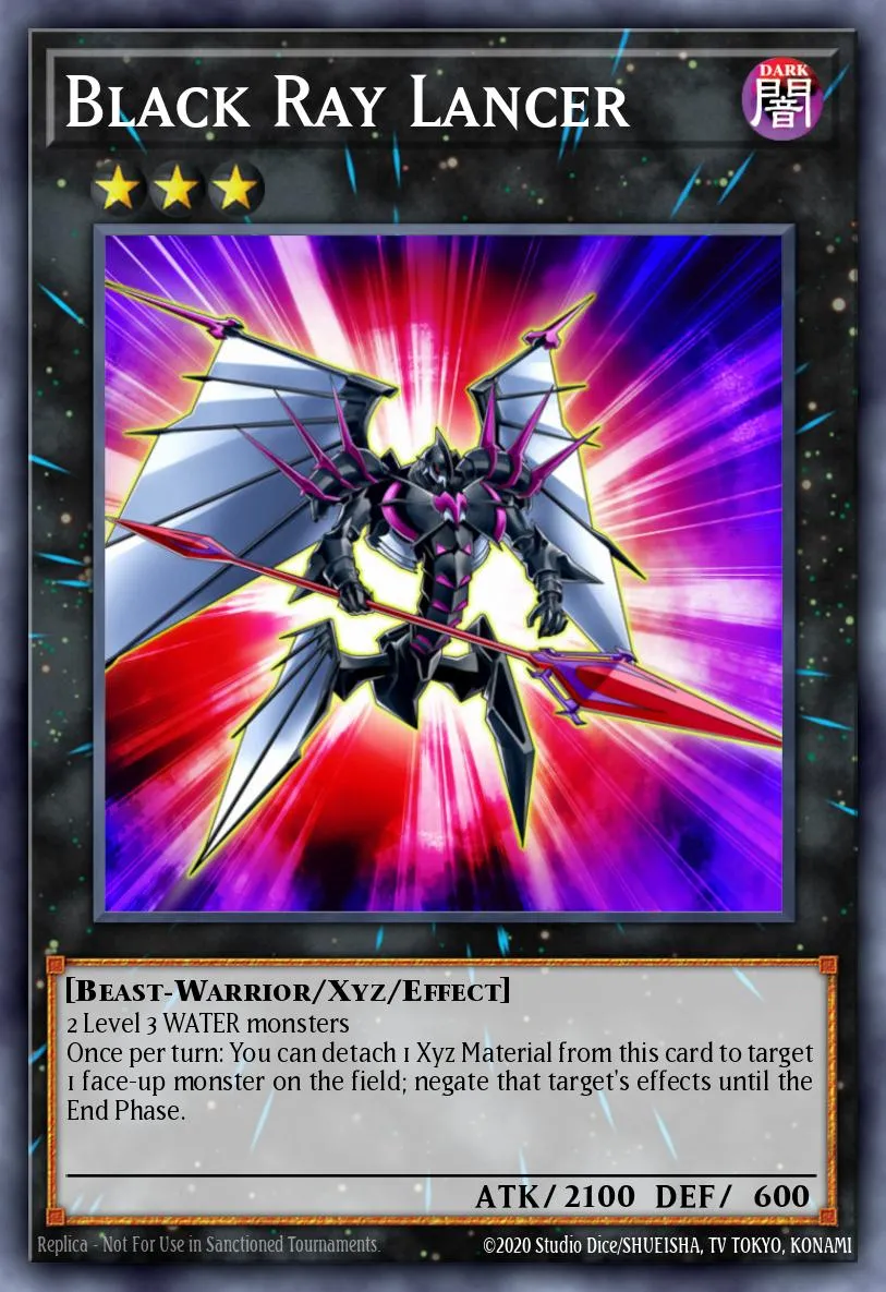 Black Ray Lancer · Photon Shockwave Sneak Peek Participation Card 74416224/1