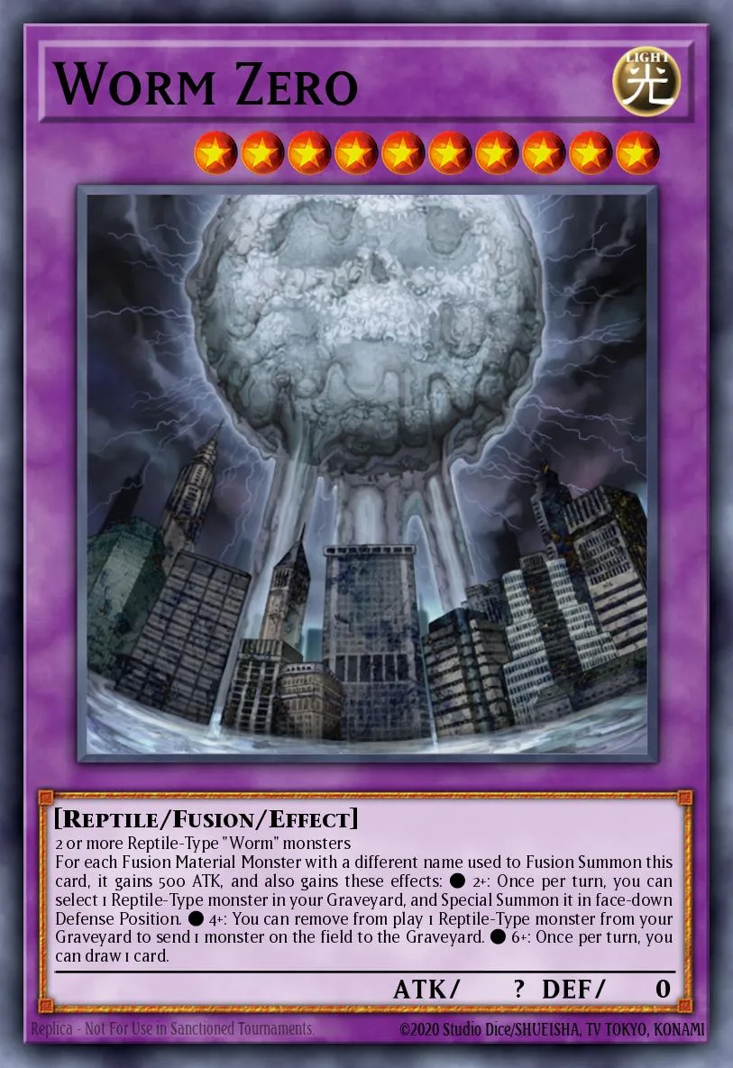 Worm Zero · Duel Terminal 3 74506079/100