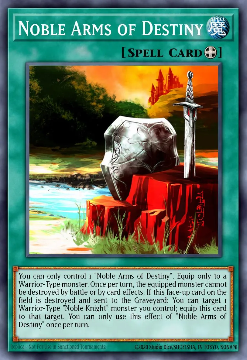 Noble Arms of Destiny · Lord of the Tachyon Galaxy Sneak Peek Participation Card 7452945/1