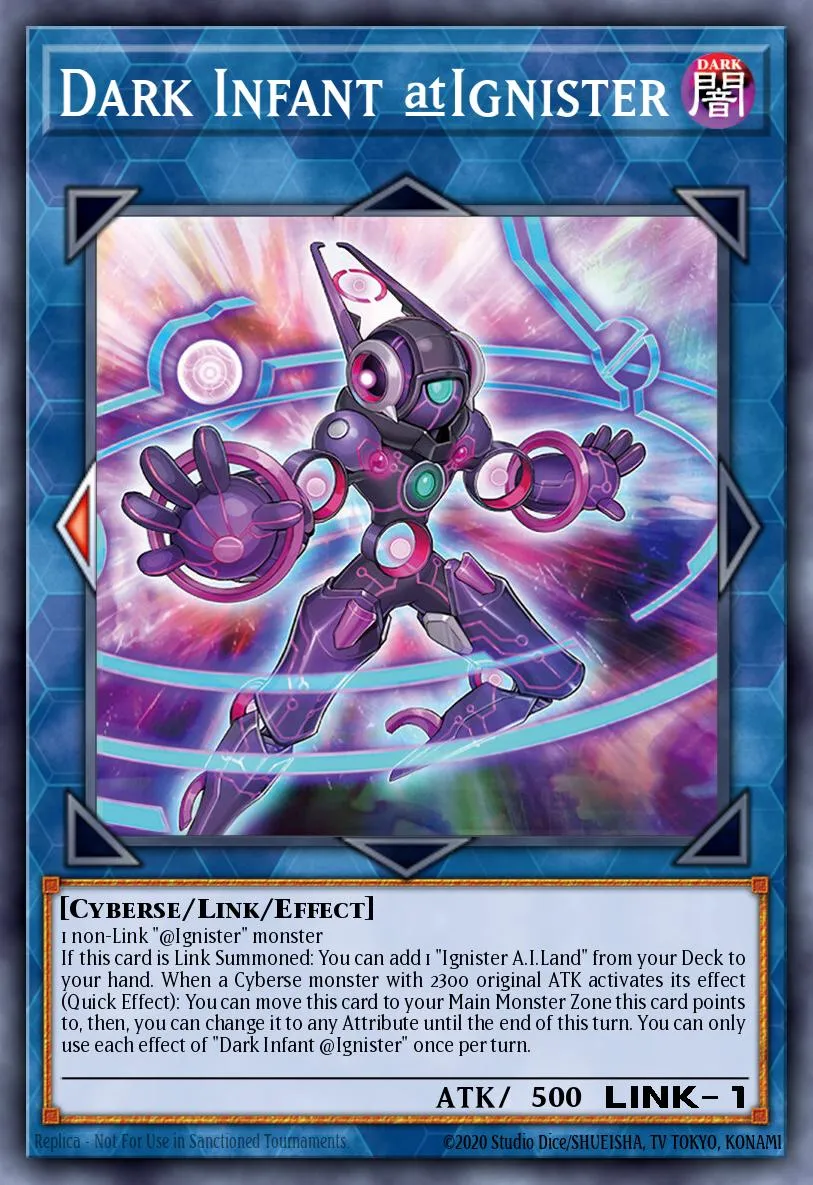 Dark Infant @Ignister · Lightning Overdrive Premiere! promotional card 74567889/1