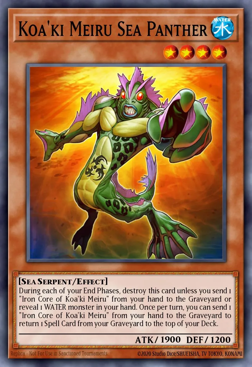 Koa'ki Meiru Sea Panther · Stardust Overdrive: Special Edition 74576482/2