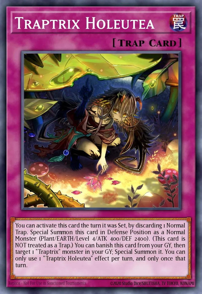 Traptrix Holeutea · Structure Deck: Beware of Traptrix 74577599/46