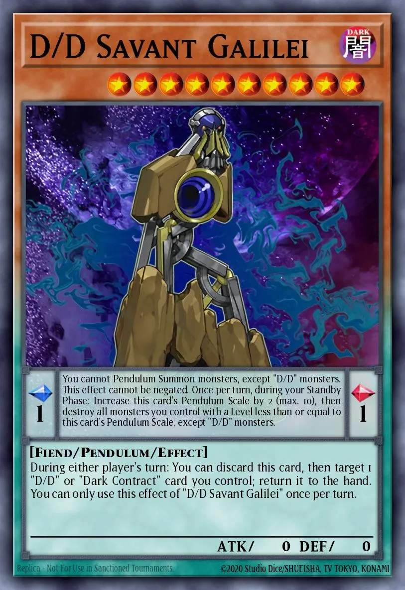 D/D Savant Galilei · Dimension of Chaos: Special Edition 74605254/4