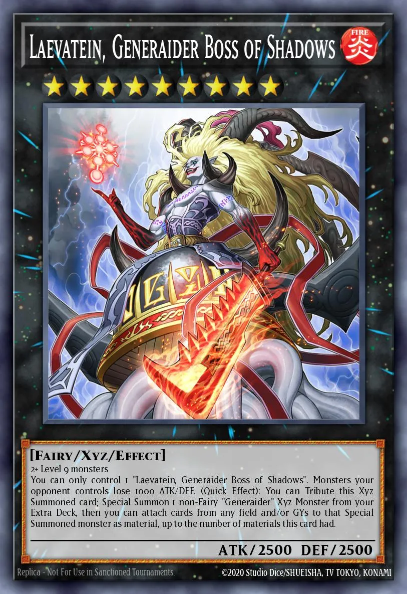 Laevatein, Generaider Boss of Shadows · Photon Hypernova 74615388/101