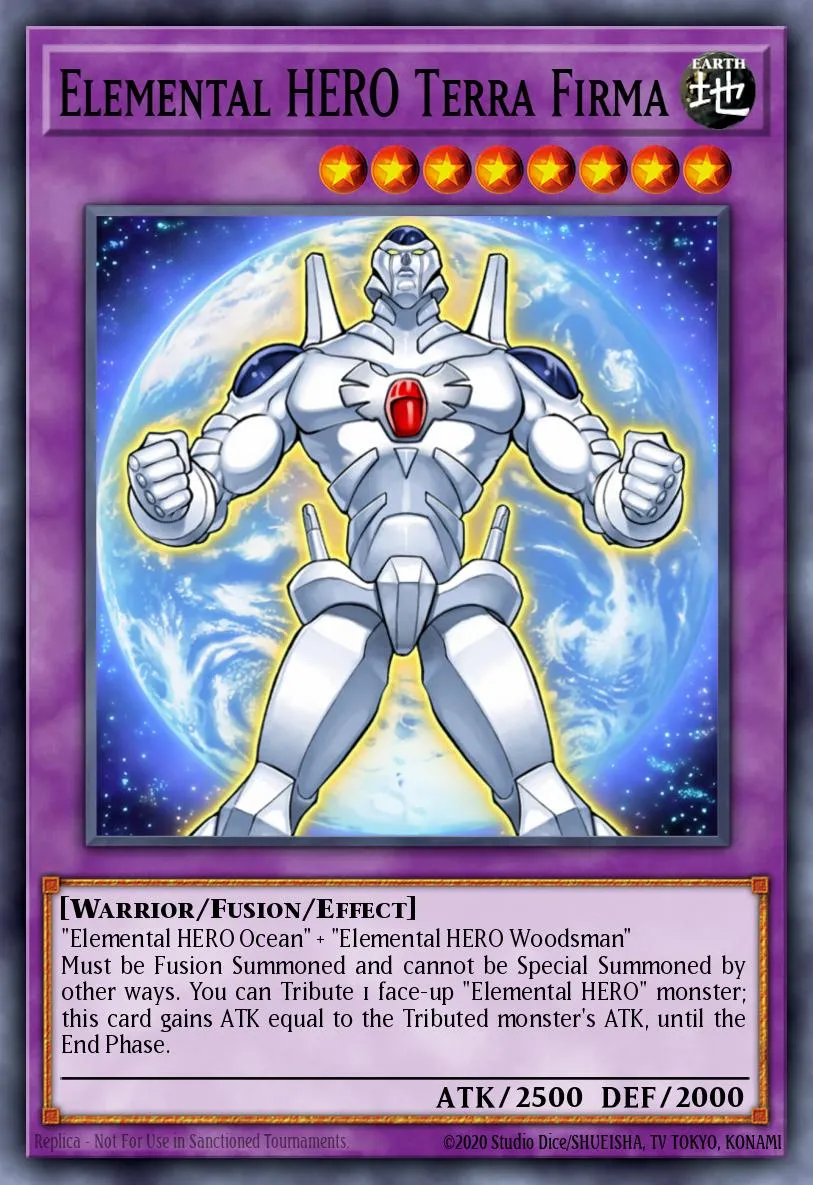 Elemental HERO Terra Firma · Premium Pack 2 (TCG) 74711057/20