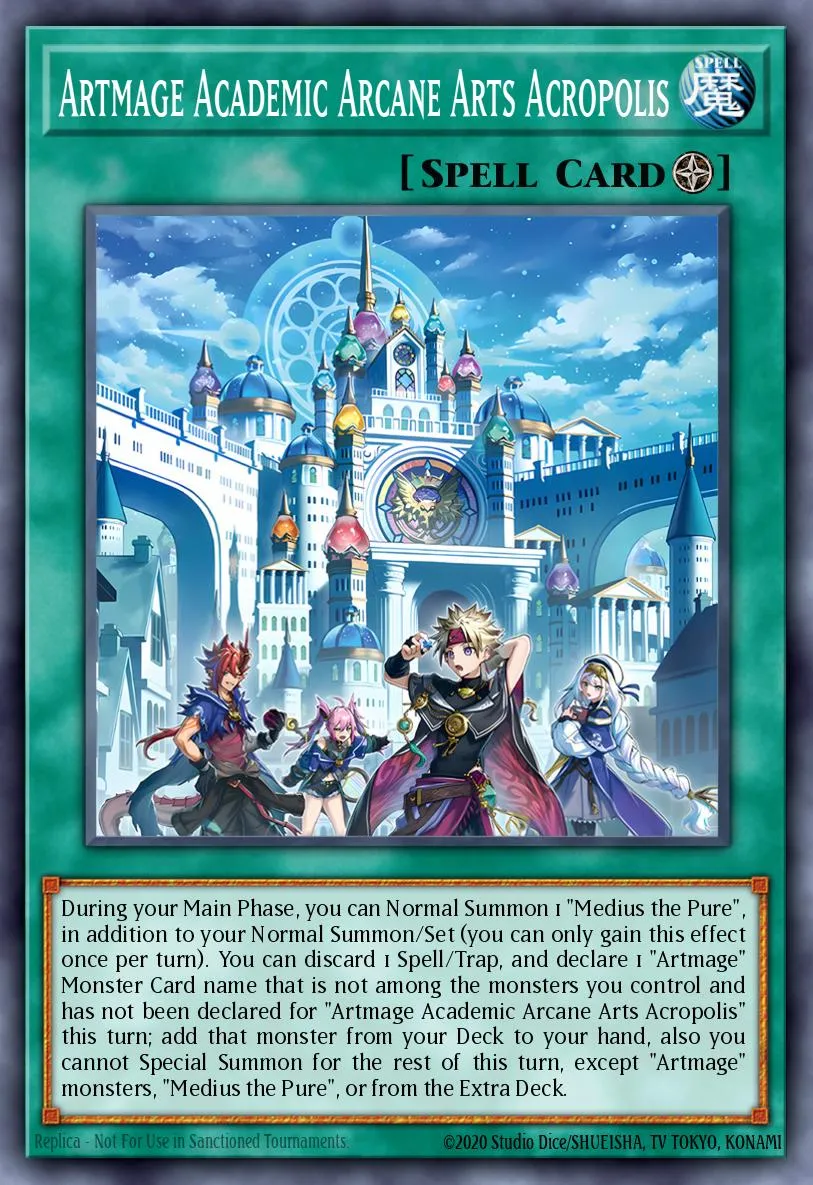 Artmage Academic Arcane Arts Acropolis · Yu-Gi-Oh (No Set) 74733322