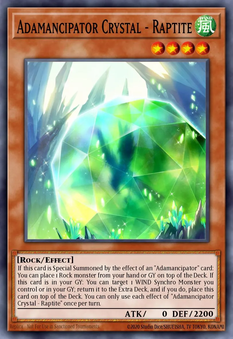 Adamancipator Crystal - Raptite · Secret Slayers 74891384/60