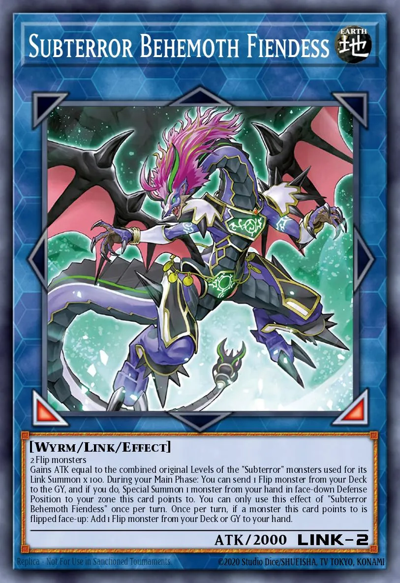 Subterror Behemoth Fiendess · Circuit Break Special Edition 74937659/4