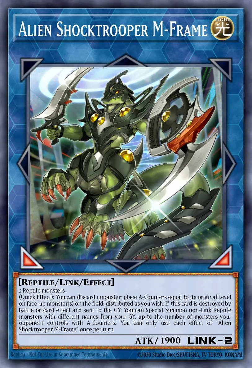 Alien Shocktrooper M-Frame · Duel Overload 74974229/100
