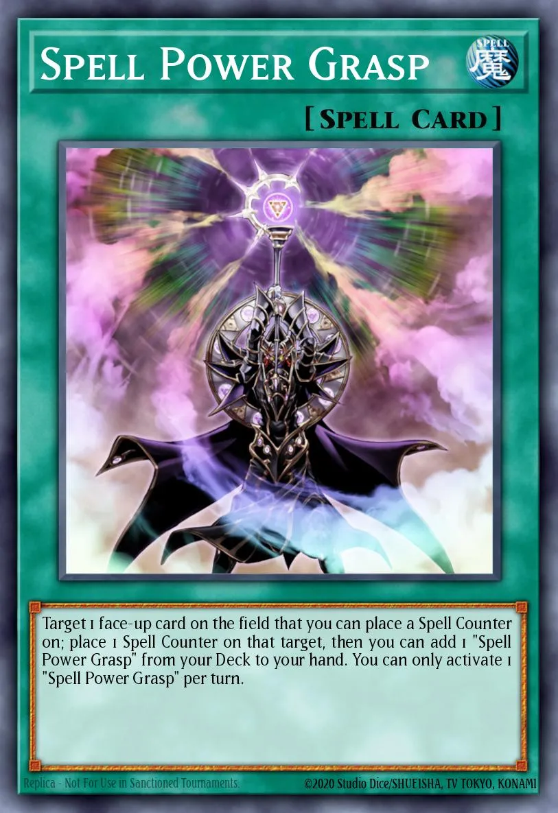 Spell Power Grasp · Spellcaster's Command Structure Deck: Special Edition 75014062/1
