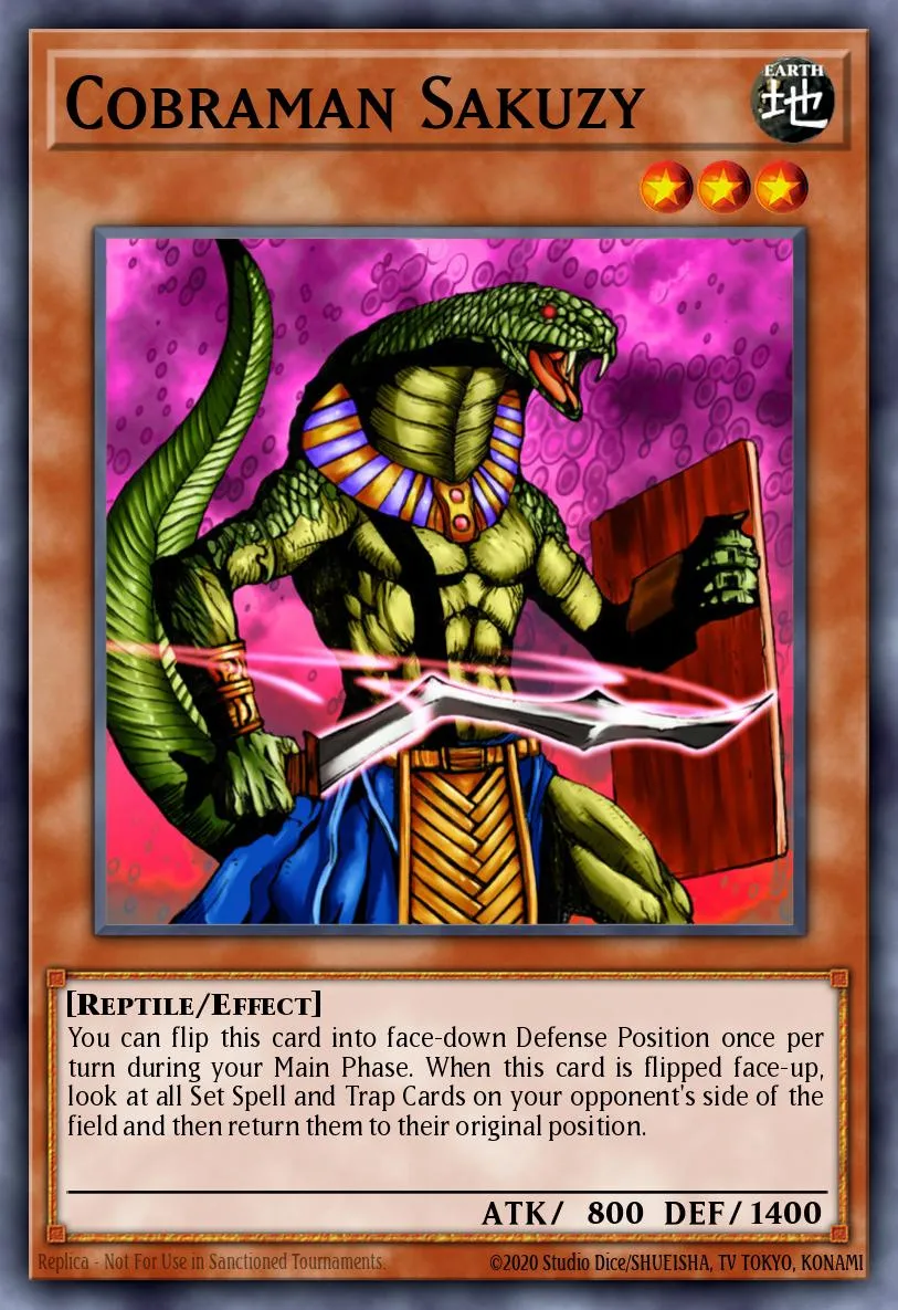 Cobraman Sakuzy · Pharaonic Guardian 75109441/108