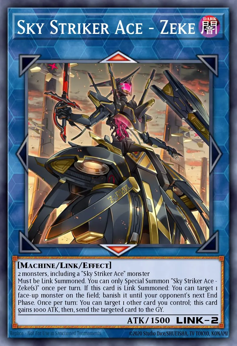Sky Striker Ace - Zeke · Duel Overload 75147529/100