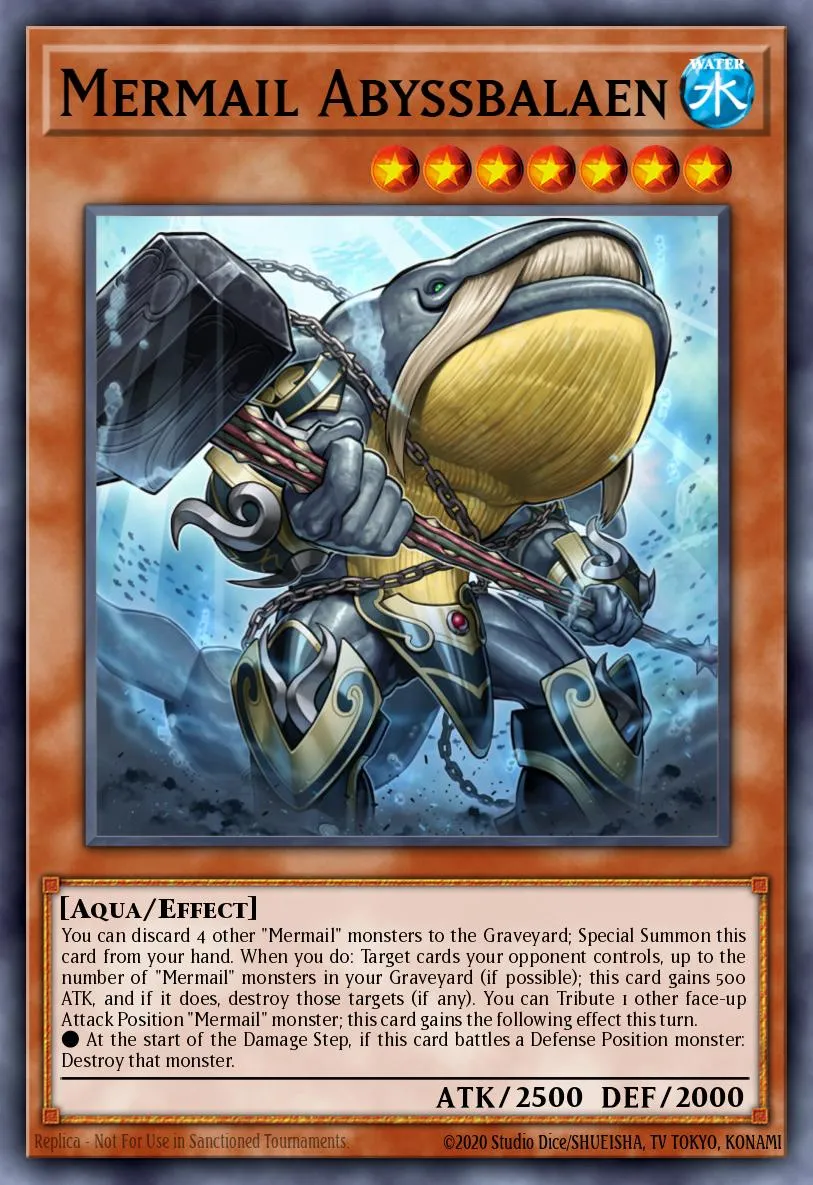 Mermail Abyssbalaen · Lord of the Tachyon Galaxy Sneak Peek Participation Card 75180828/1